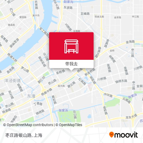 枣庄路银山路地图