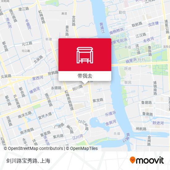 剑川路宝秀路地图