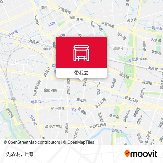 先农村地图