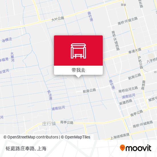 钜庭路庄奉路地图