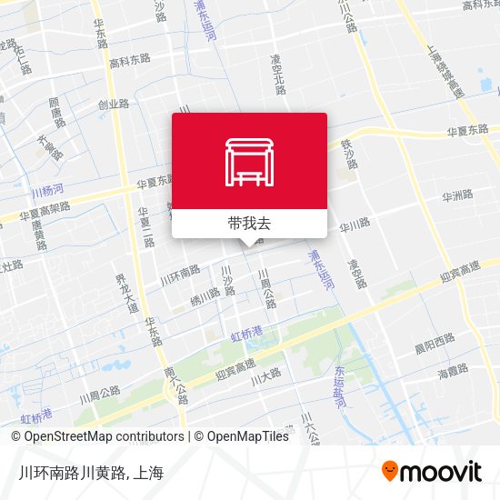 川环南路川黄路地图