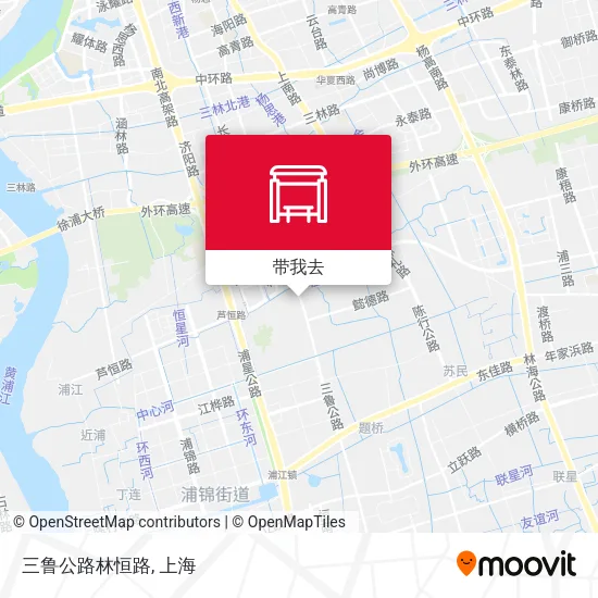 三鲁公路林恒路地图
