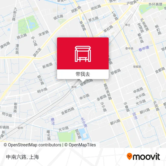 申南六路地图