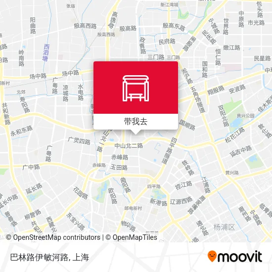 巴林路伊敏河路地图
