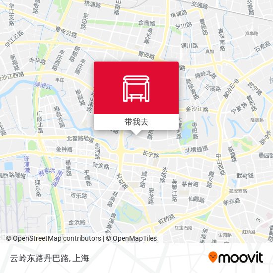 云岭东路丹巴路地图