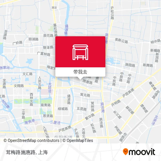 茸梅路施惠路地图