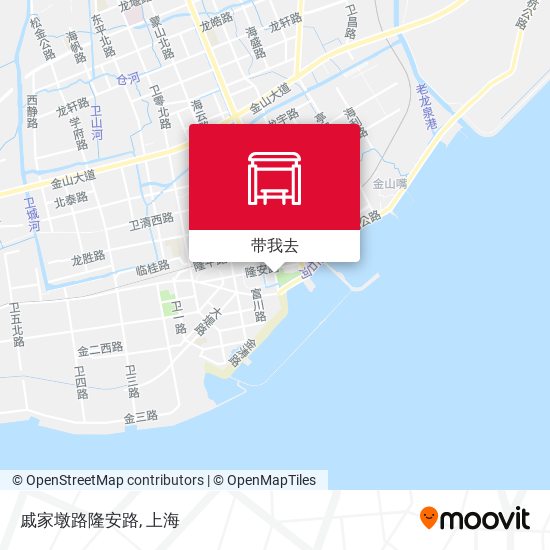 戚家墩路隆安路地图