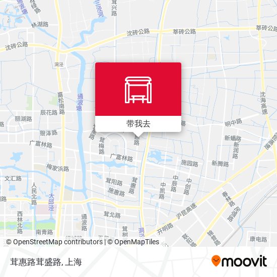 茸惠路茸盛路地图