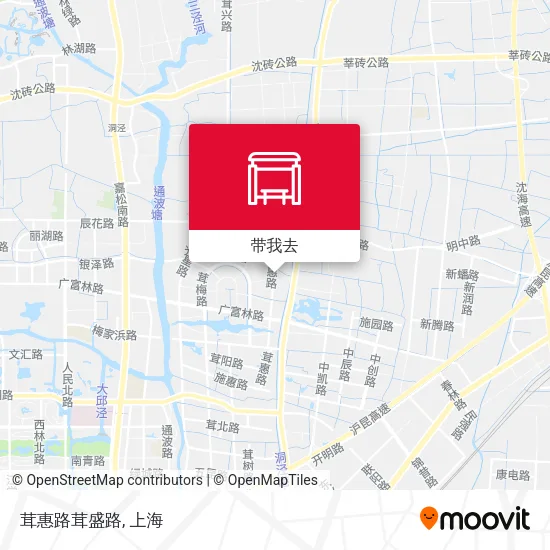 茸惠路茸盛路地图