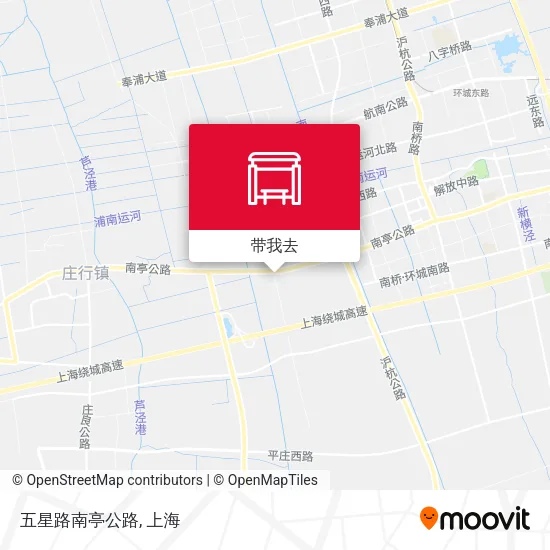 五星路南亭公路地图