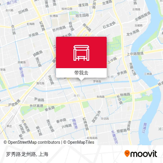 罗秀路龙州路地图