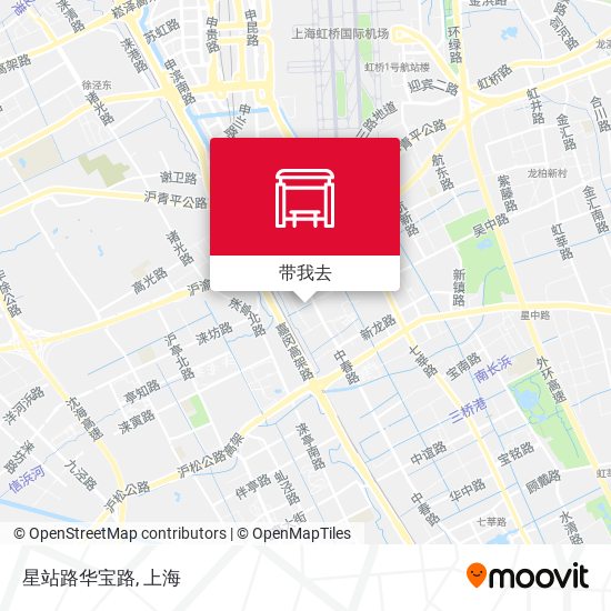 星站路华宝路地图