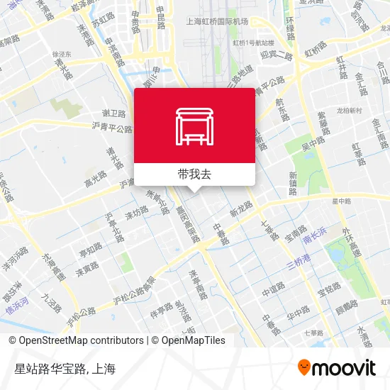 星站路华宝路地图