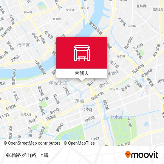张杨路罗山路地图