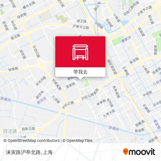涞寅路沪亭北路地图
