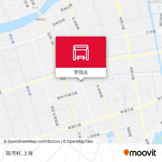 陈湾村地图