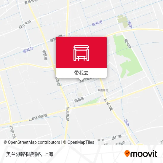 美兰湖路陆翔路地图