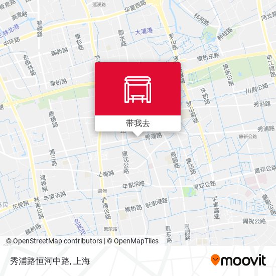 秀浦路恒河中路地图