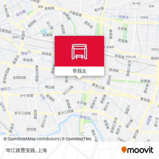 华江路曹安路地图