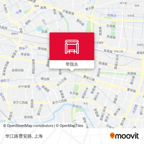 华江路曹安路地图