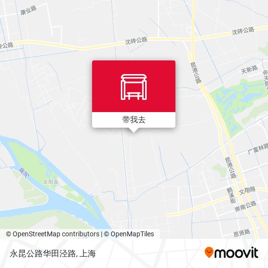 永昆公路华田泾路地图