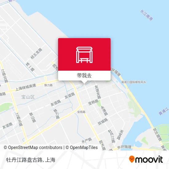 牡丹江路盘古路地图