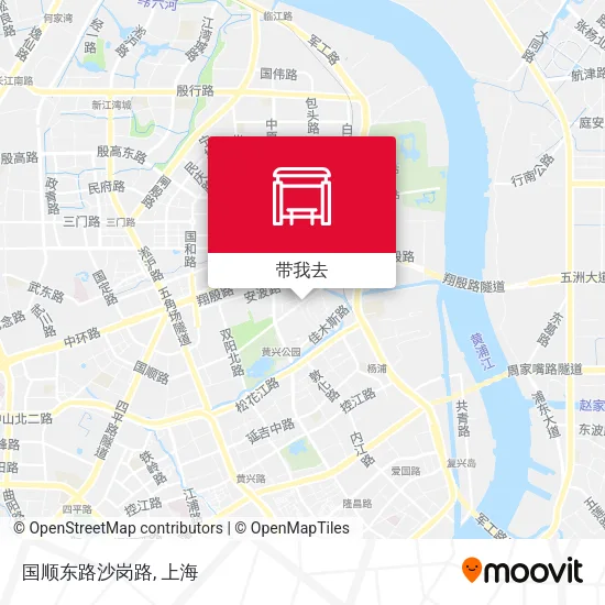 国顺东路沙岗路地图