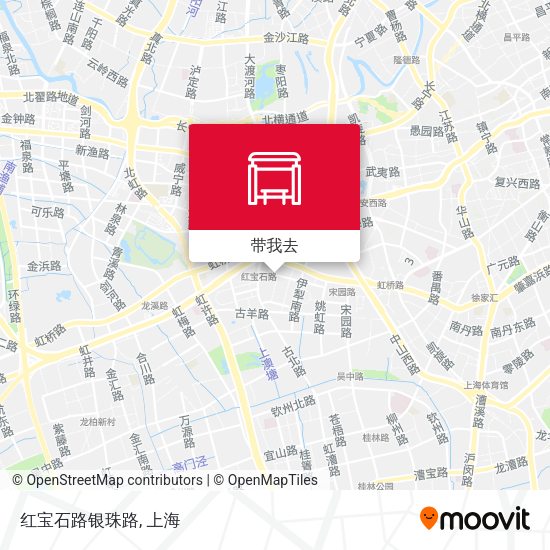 红宝石路银珠路地图
