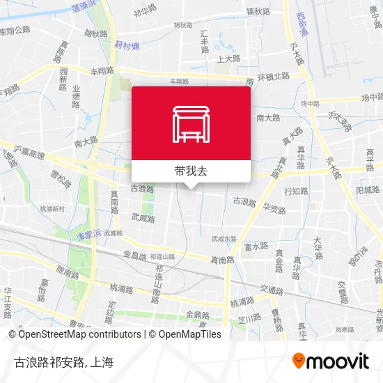 古浪路祁安路地图