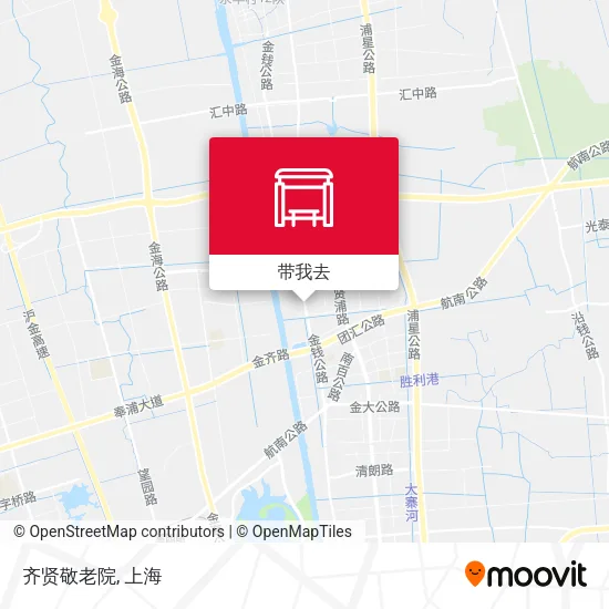 齐贤敬老院地图