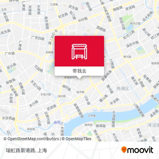 瑞虹路新港路地图