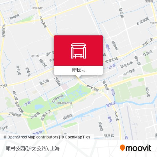 顾村公园(沪太公路)地图