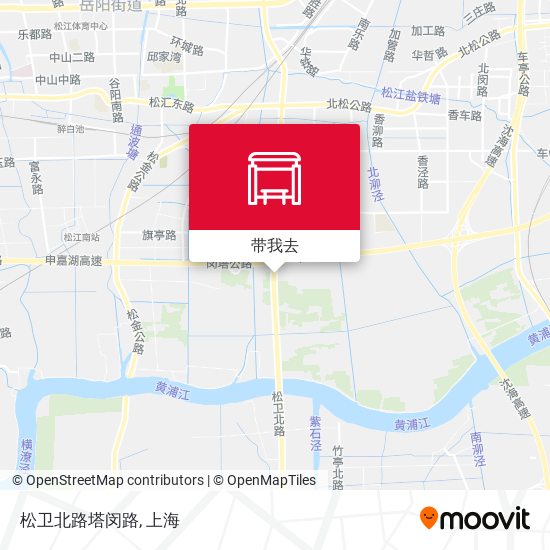 松卫北路塔闵路地图