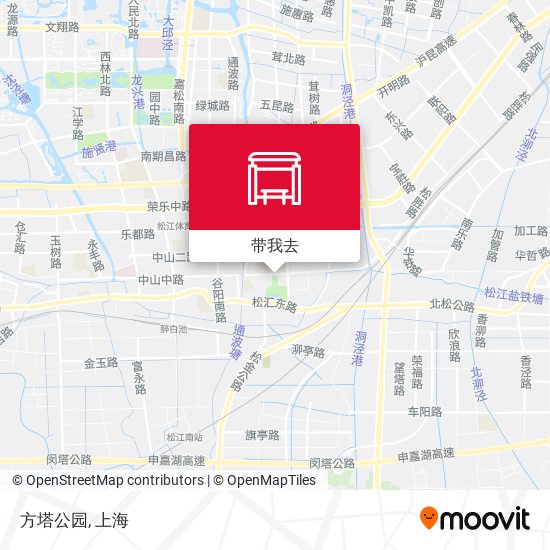 方塔公园地图