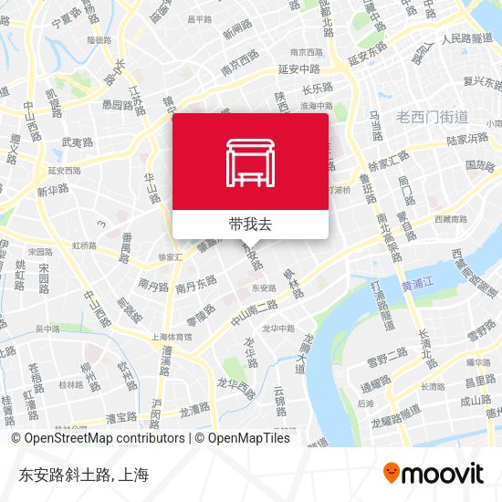 东安路斜土路地图