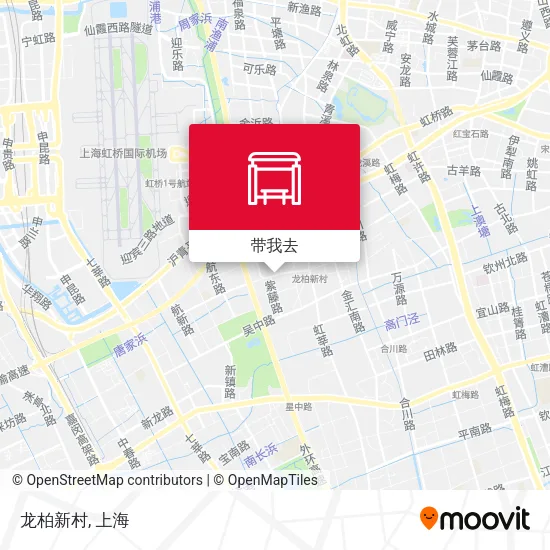 龙柏新村地图