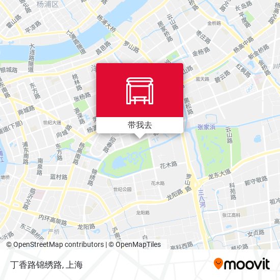丁香路锦绣路地图