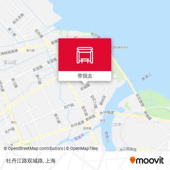 牡丹江路双城路地图