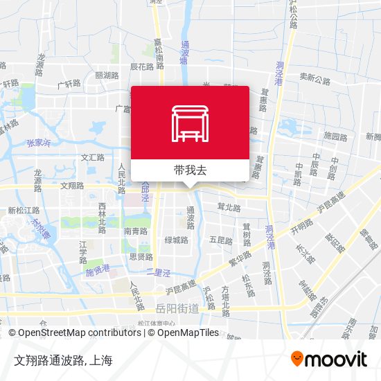 文翔路通波路地图