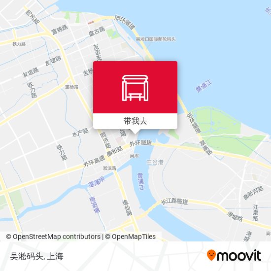 吴淞码头地图