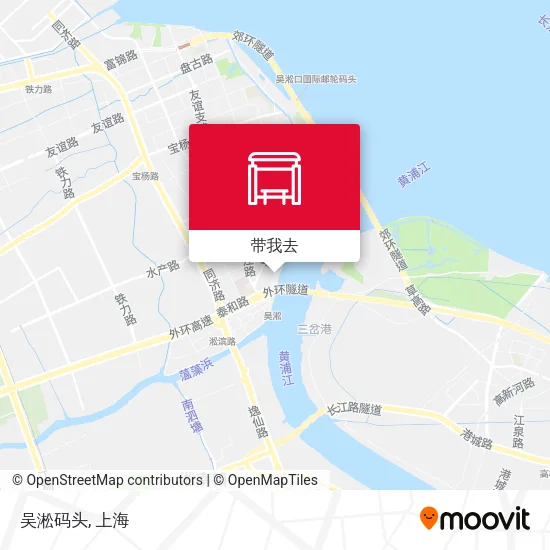 吴淞码头地图