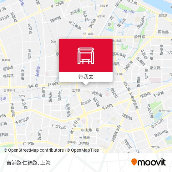 吉浦路仁德路地图