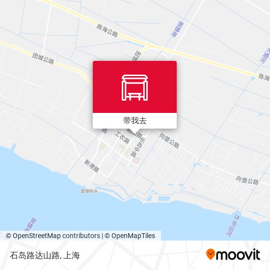 石岛路达山路地图