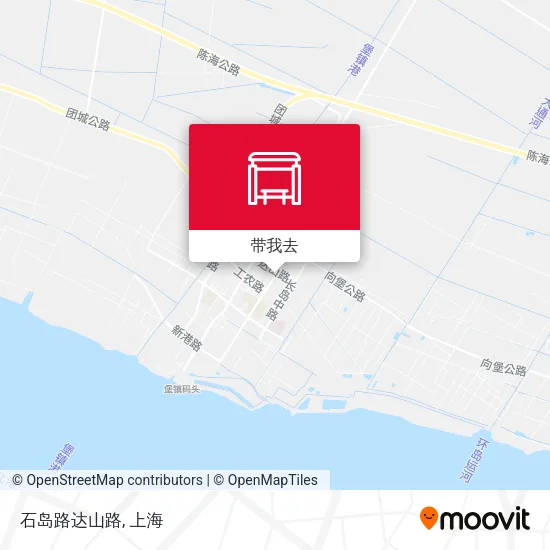 石岛路达山路地图