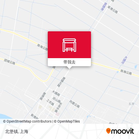 北堡镇地图