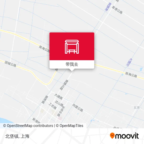 北堡镇地图