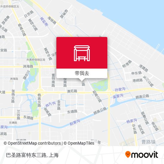 巴圣路富特东三路地图