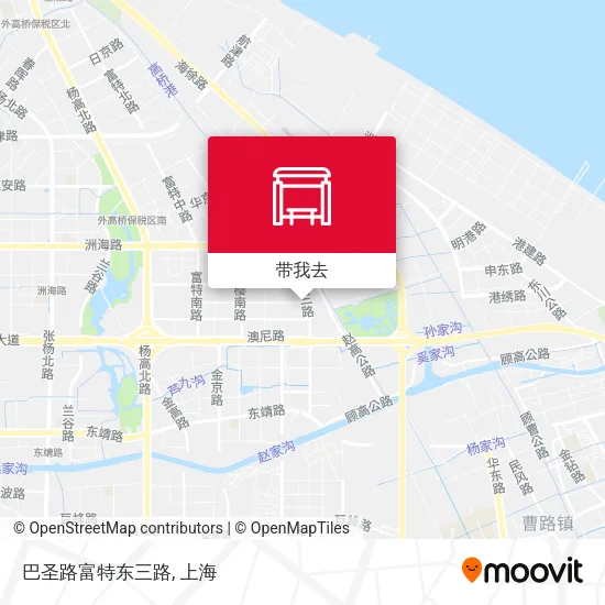 巴圣路富特东三路地图
