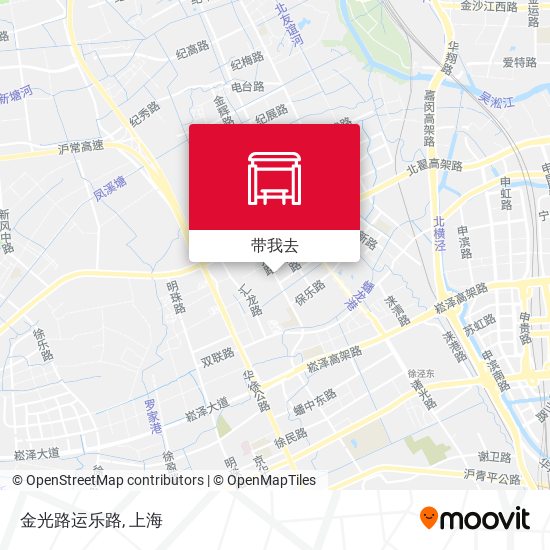 金光路运乐路地图
