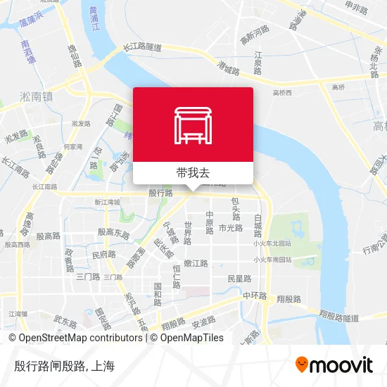 殷行路闸殷路地图